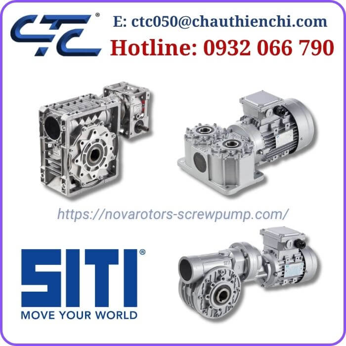 Hộp Giảm Tốc Trục Vít SITI Chính Hãng Italy