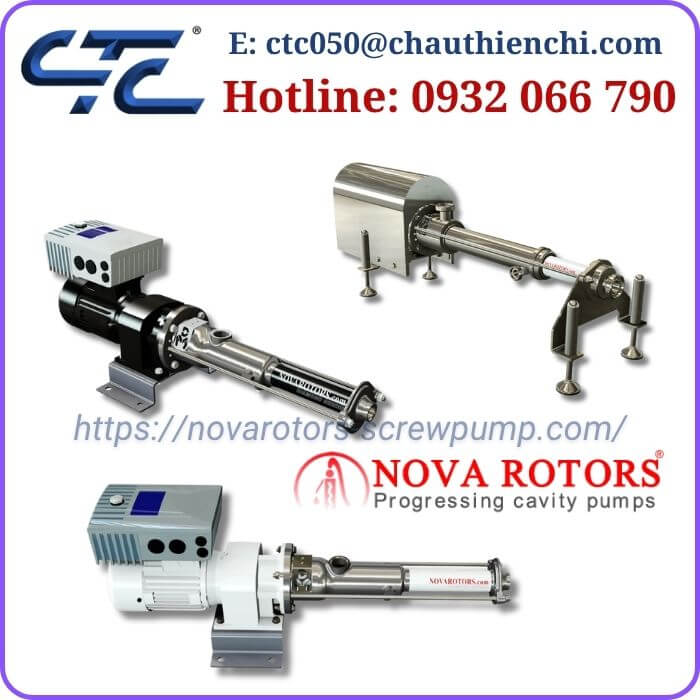 Bơm Trục Vít Đơn Nova Rotors Giá Tốt