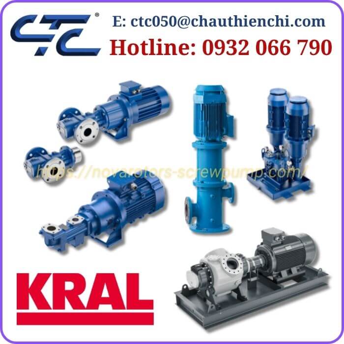 Bơm Trục Vít KRAL Chính Hãng Tại TPHCM