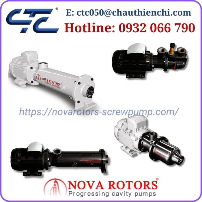 Bơm Trục Vít Wobble Nova Rotors Floating Stator Pump