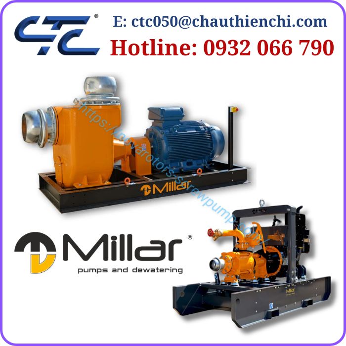 Bơm Millar Italy Chính Hãng Giá Tốt